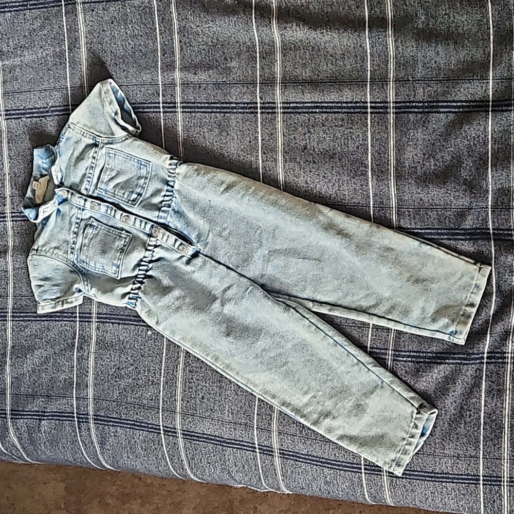 Denim Romper 4t